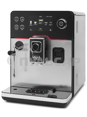 Кофемашина автоматическая Gaggia RI9782/01 NEW ACCADEMIA INOX серебристый/черный, молотый/зерновой, 1.6 л, 1400 Вт, 15 бар