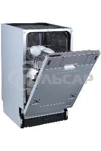 Встраиваемая посудомоечная машина Бирюса DWB-409/5, серебристый, 44.8 см, 9 компл., 49 дБ, класс A++