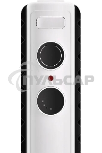 Обогреватель масляный Royal Clima Laggio Nero ROR-LN7-1500M, с терморегулятором, 1500Вт, 6 секций, 3 режима, белый/серый