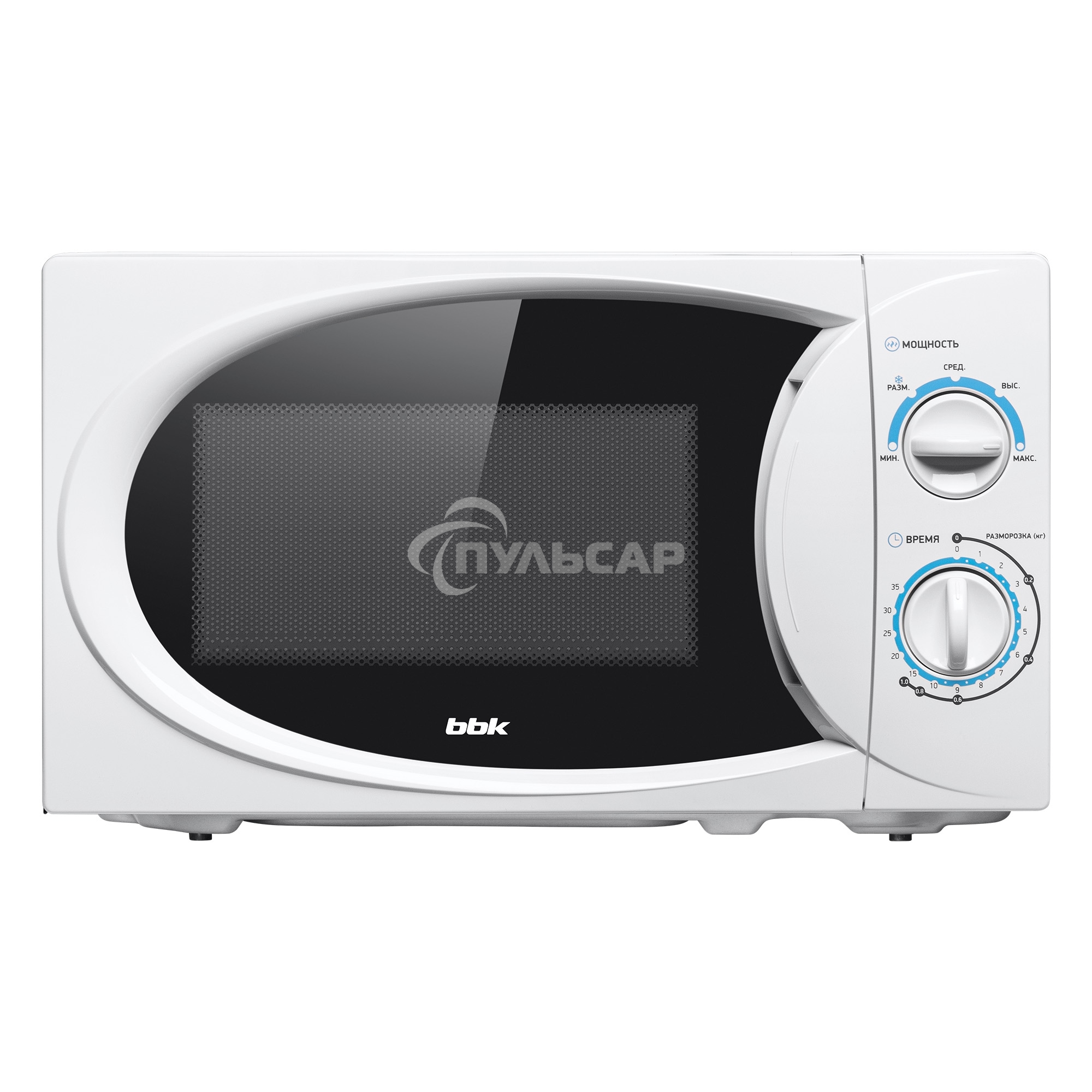 Микроволновая печь BBK 20MWS-710M/W белый, 20 л, 700 Вт, поворотный механизм