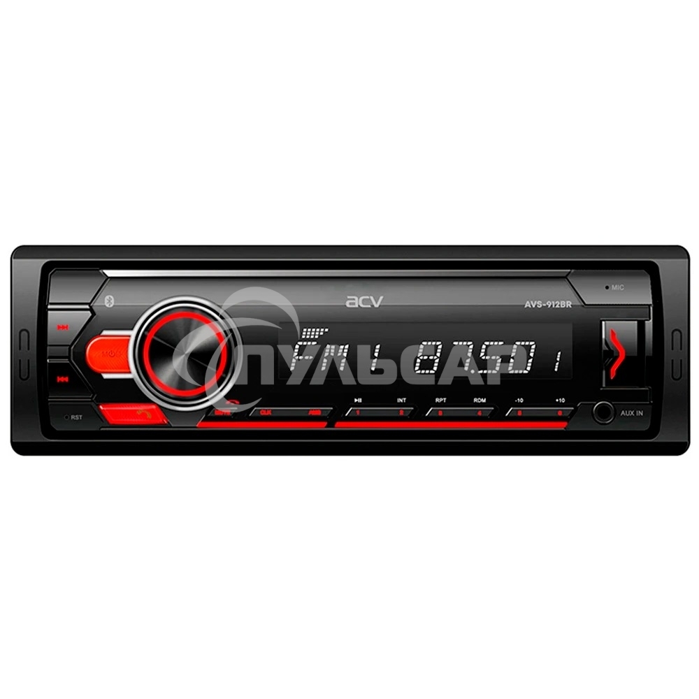 Автомагнитола ACV AVS-912BR 1DIN 4x50Вт