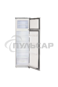 Холодильник Бирюса M424 металлик двухкамерный 170/35л морозилка сверху