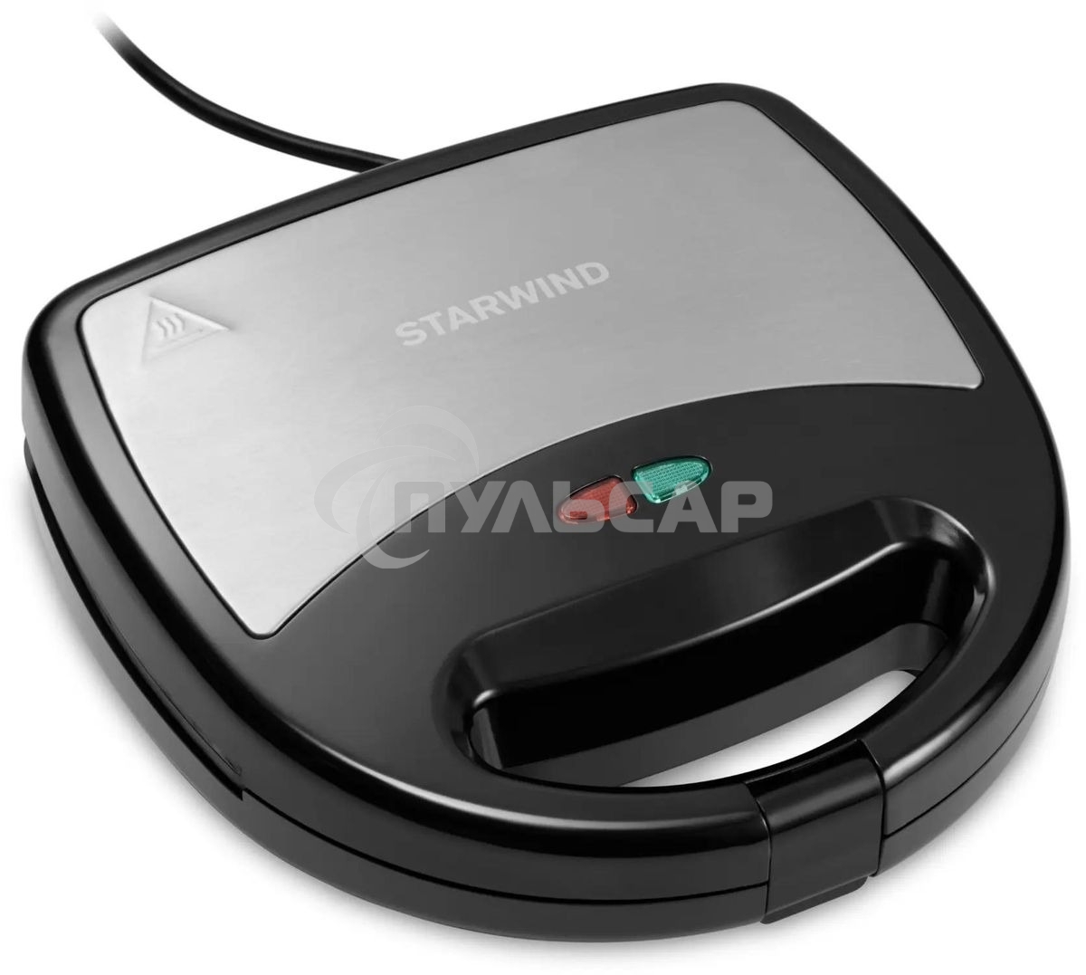 Сэндвичница Starwind SSW2346 750Вт черный/серебристый