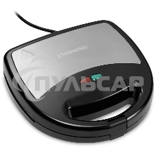 Сэндвичница Starwind SSW2346 750Вт черный/серебристый