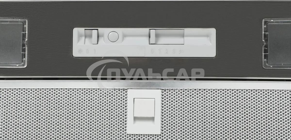 Вытяжка встраиваемая Elikor Breeze 52Н-450-П3Д нержавеющая сталь, 52.2 см, 450 куб. м/ч, 55 дБ