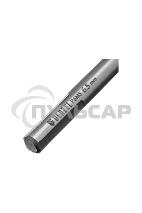 Сверло спиральное по металлу Denzel 6,5 x 93мм, Р6М5, Golden Tip, многогранная заточка