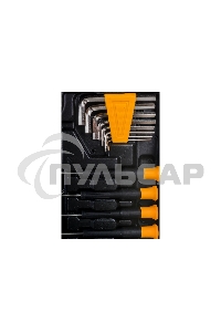 Набор инструментов Deko PRO DKMT62 62 предметов (жесткий кейс)