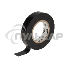 Изолента ПВХ 0,13х15 мм, 25 м, черная KRANZ