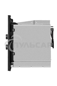 Микроволновая печь встраиваемая Maunfeld MBMO820MS03 нержавеющая сталь, 20 л, 1250 Вт, переключатели - поворотный механизм