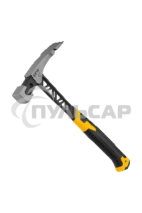 Молоток каменщика Denzel 680 г, цельнокованый, двухкомпонентная обрезиненная рукоятка