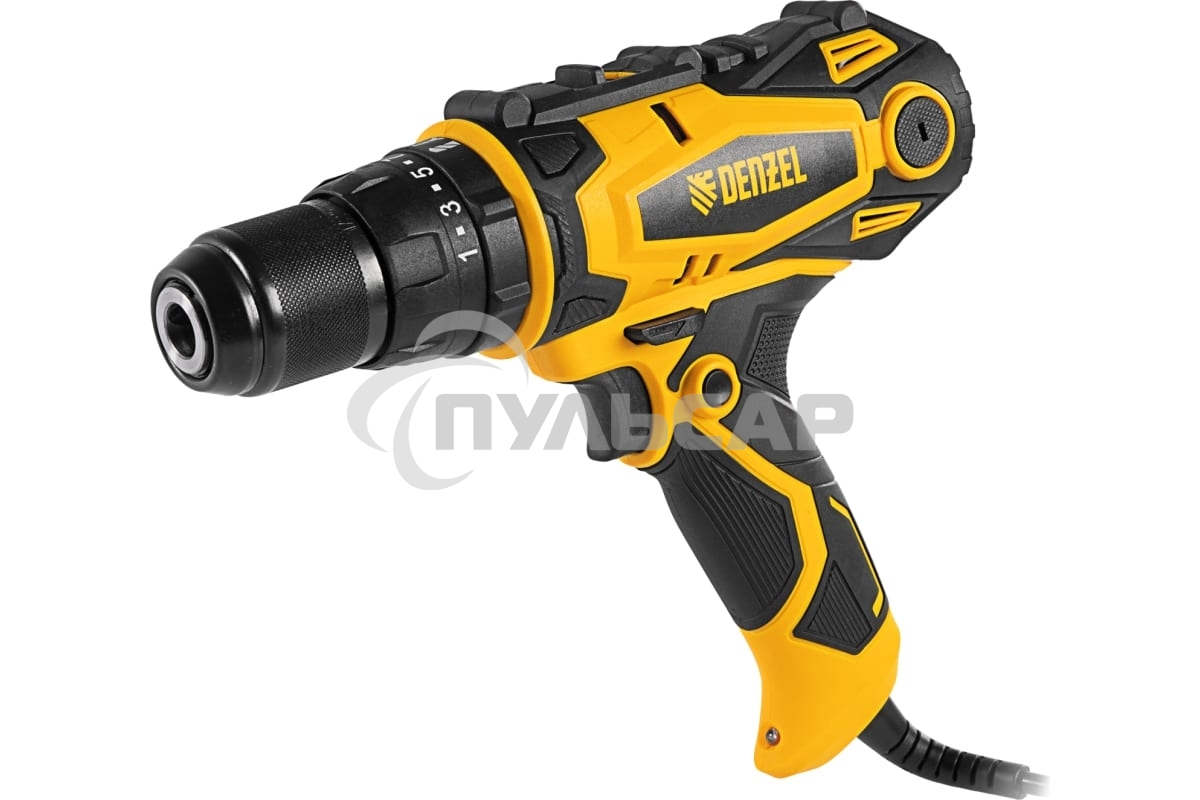 Дрель-шуруповерт Denzel ISD-300-13, Сетевая, 330Вт, Ударная
