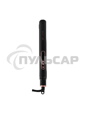 Щипцы для волос Galaxy Line GL 4523, черный, 45 Вт, керамическое покрытие рабочей поверхности, регулировка температуры от 120 до 200°С, LED-индикатор, автоотключение через 60 минут работы