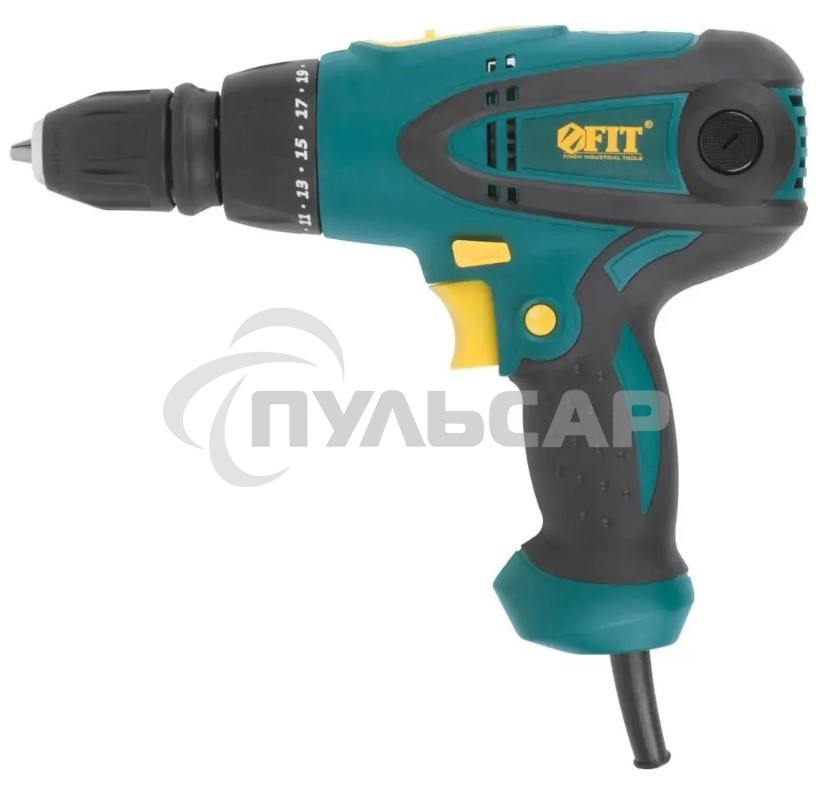 Дрель-шуруповерт FIT ES-286, Сетевая, 280 Вт