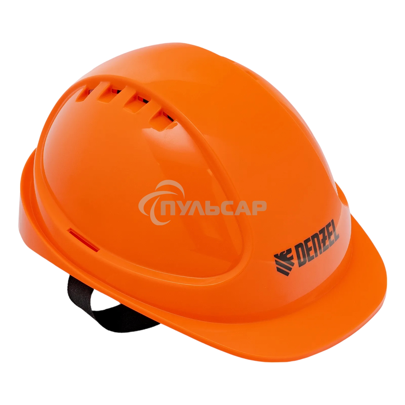 Каска защитная ударопрочная Denzel ABS/PC, плавная регулировка, модель 