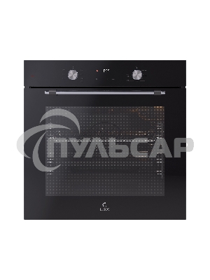 Электрический духовой шкаф LEX EDP 671 BL MAX, встраиваемый, черный