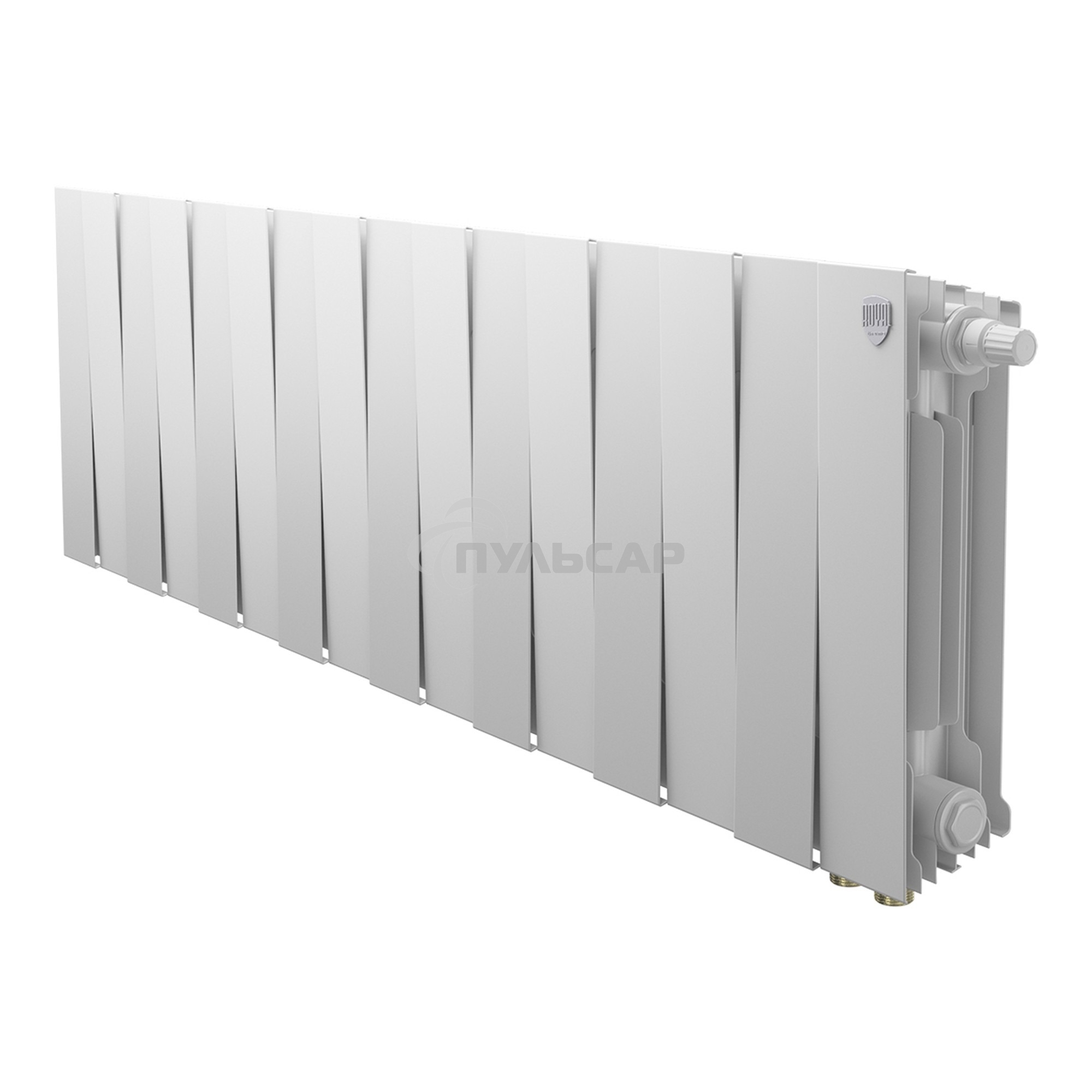 Радиатор биметаллический Royal Thermo PianoForte 300 белый VR80 - 16 секц.