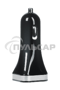 Автомобильное зарядное устройство QUMO 3A, 2 USB, 1A+2A черный