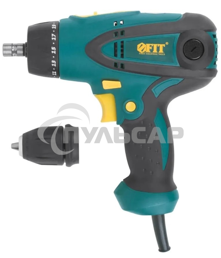 Дрель-шуруповерт FIT ES-286, Сетевая, 280 Вт