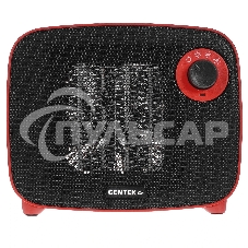 Тепловентилятор CENTEK CT-6022, 1500Вт, красный, черный