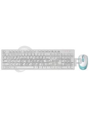 Комплект клавиатура + мышка Defender AUCKLAND C-987 RU белый