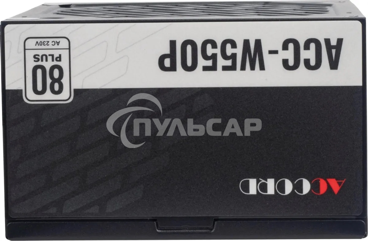 Блок питания Accord ACC-W600P, 600Вт, 80 PLUS WHITE, 120мм, черный