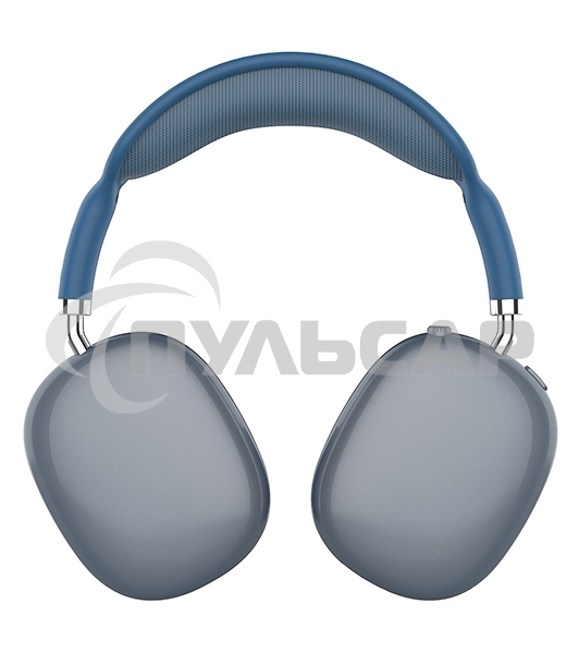 Гарнитура Bluetooth QUMO Emotion (ВТ 0092) MicroSD AUX накладная Bluetooth 5.3 360 мА 10ч cиняя