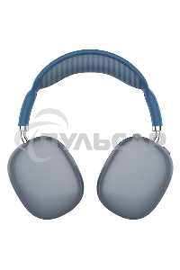 Гарнитура Bluetooth QUMO Emotion (ВТ 0092) MicroSD AUX накладная Bluetooth 5.3 360 мА 10ч cиняя