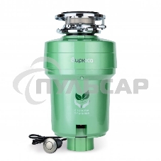 Измельчитель пищевых отходов Бирюса WD-550E2 зеленый