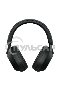 Гарнитура мониторные Sony WH-1000XM5 1.2м черный беспроводные bluetooth оголовье (WH1000XM5/B)