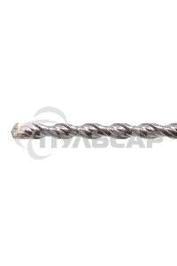 Бур по бетону Denzel двойная спираль, Cobalt W-tip, 6x260 мм, SDS PLUS