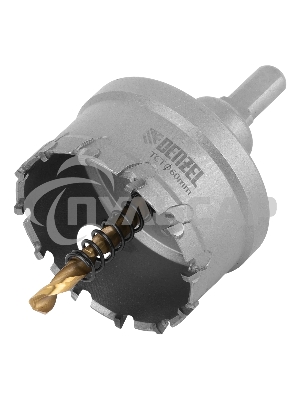 Коронка по металлу Denzel твердосплавная, 60 мм