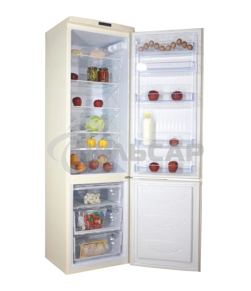 Холодильник DON R-295 S слоновая кость двухкамерный 259/101л морозилка снизу
