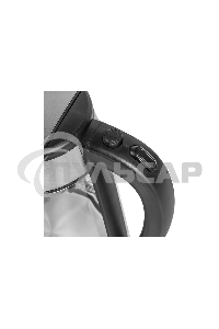 Чайник электрический Galaxy Line GL 0558, черный, стекло, 2200 Вт, 1,7 л