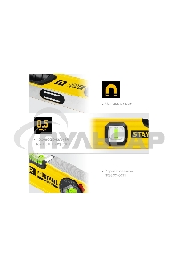 Уровень STAYER PROFESSIONAL 1000 мм уровень магнитный с двумя фрезерованными поверхностями