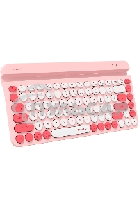Клавиатура беспроводная A4Tech Fstyler FBK30 розовый USB BT/Radio slim Multimedia (FBK30 RASPBERRY)