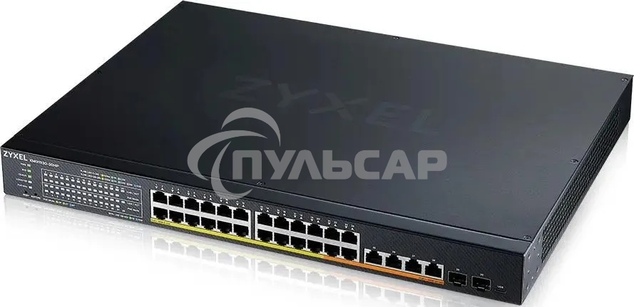 Коммутатор Hybrid Smart L2+ Switch Zyxel NebulaFlex XMG1930-30HP, rack 19