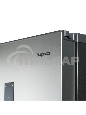 Холодильник Бирюса SBS 400 I нержавеющая сталь двухкамерный 232/168 л морозилка слева, No Frost, Side-by-side