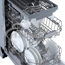 Встраиваемая посудомоечная машина Бирюса DWB-410/6, черный, 44.8 см, 10 компл., 47 дБ, класс A++