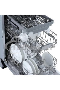 Встраиваемая посудомоечная машина Бирюса DWB-410/6, черный, 44.8 см, 10 компл., 47 дБ, класс A++