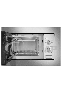 Микроволновая печь встраиваемая Maunfeld MBMO820MS03 нержавеющая сталь, 20 л, 1250 Вт, переключатели - поворотный механизм