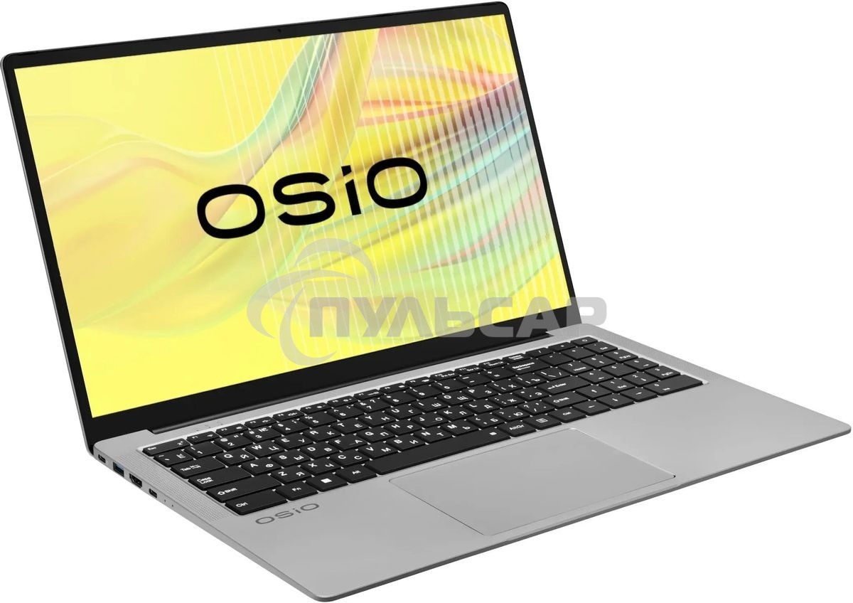 Ноутбук Osio FocusLine F160a-010 серый Ryzen 7 5700U 16Gb SSD1Tb 16.1