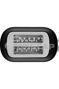 Тостер KitchenAid 5KMT2109EBM, черный матовый, на 2 тоста