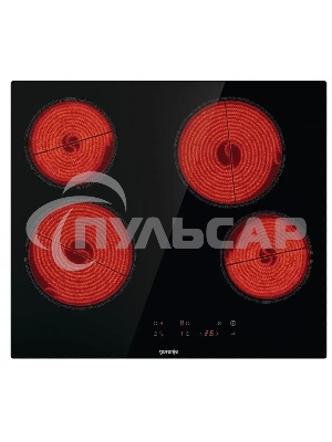 Варочная поверхность Gorenje ECT64BSCE черный