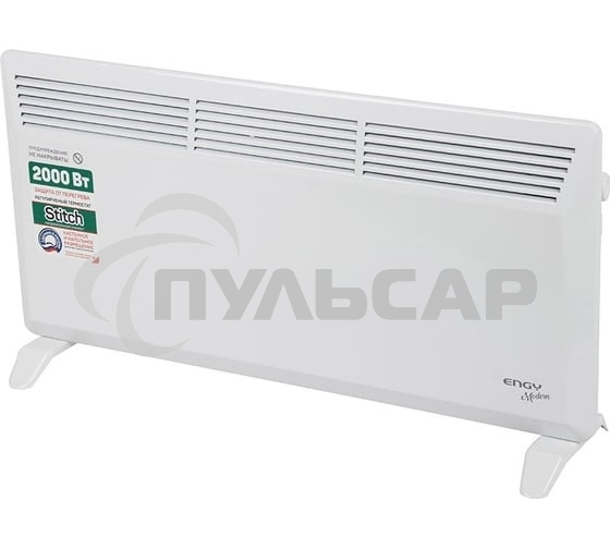 Конвектор Engy EN-2000 Modern, белый, 2000 Вт, 25 м2, термостат