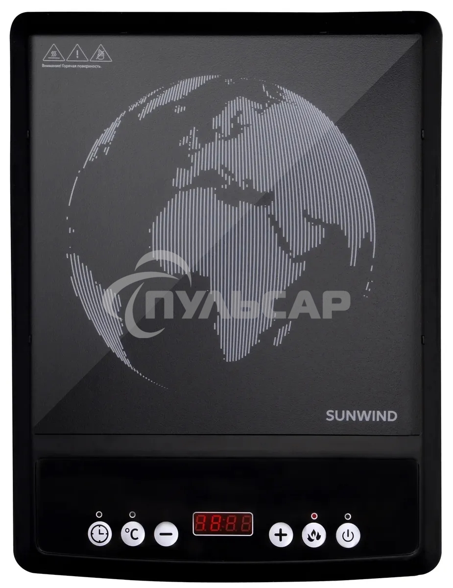 Плита Индукционная SunWind SCI-0501 черный стеклокерамика (настольная)