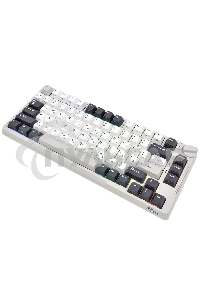 Клавиатура проводная + беспроводная Royal Kludge RK-H81 Brown switch/белый Night