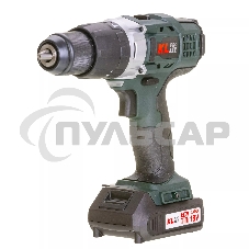 Профессиональный ударный шуруповерт KLPRO KLDM18-20 (18В, Li-ion-2шт, 2.0А·ч, 40Нм, 2 скорости, подсветка, магнитная бита,З/У,в кейсе)