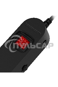 Сетевой фильтр Ippon NF-EU-3-16 3м (6 розеток) черный (коробка)