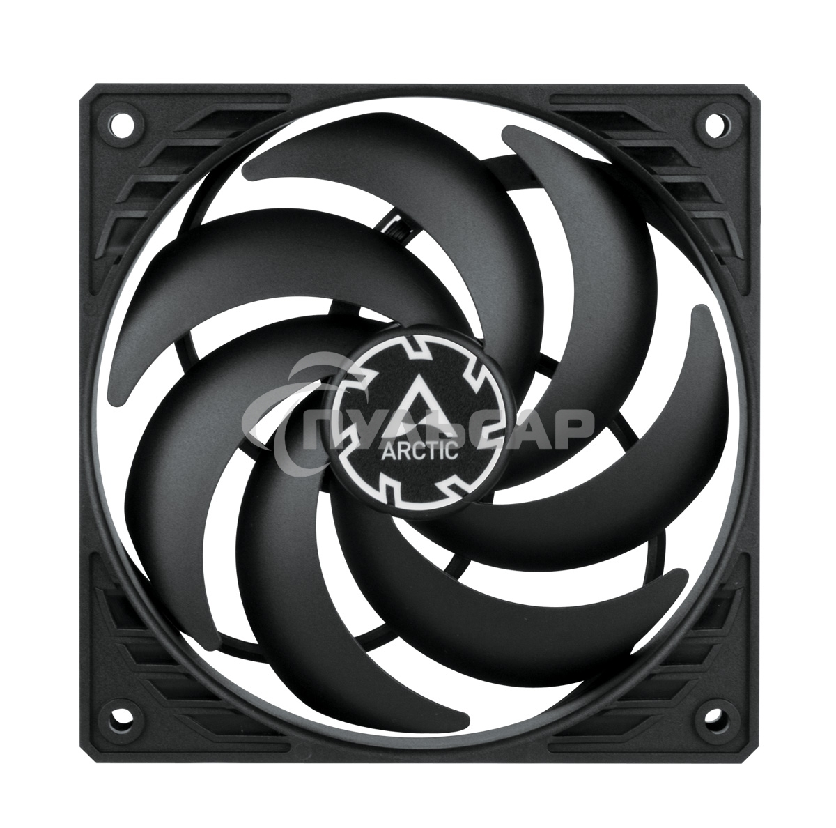 Вентилятор для корпуса Arctic P12 SLIM PWM PST черный, 120 мм, 2100 об/мин, 22.5 дБ, 4 pin