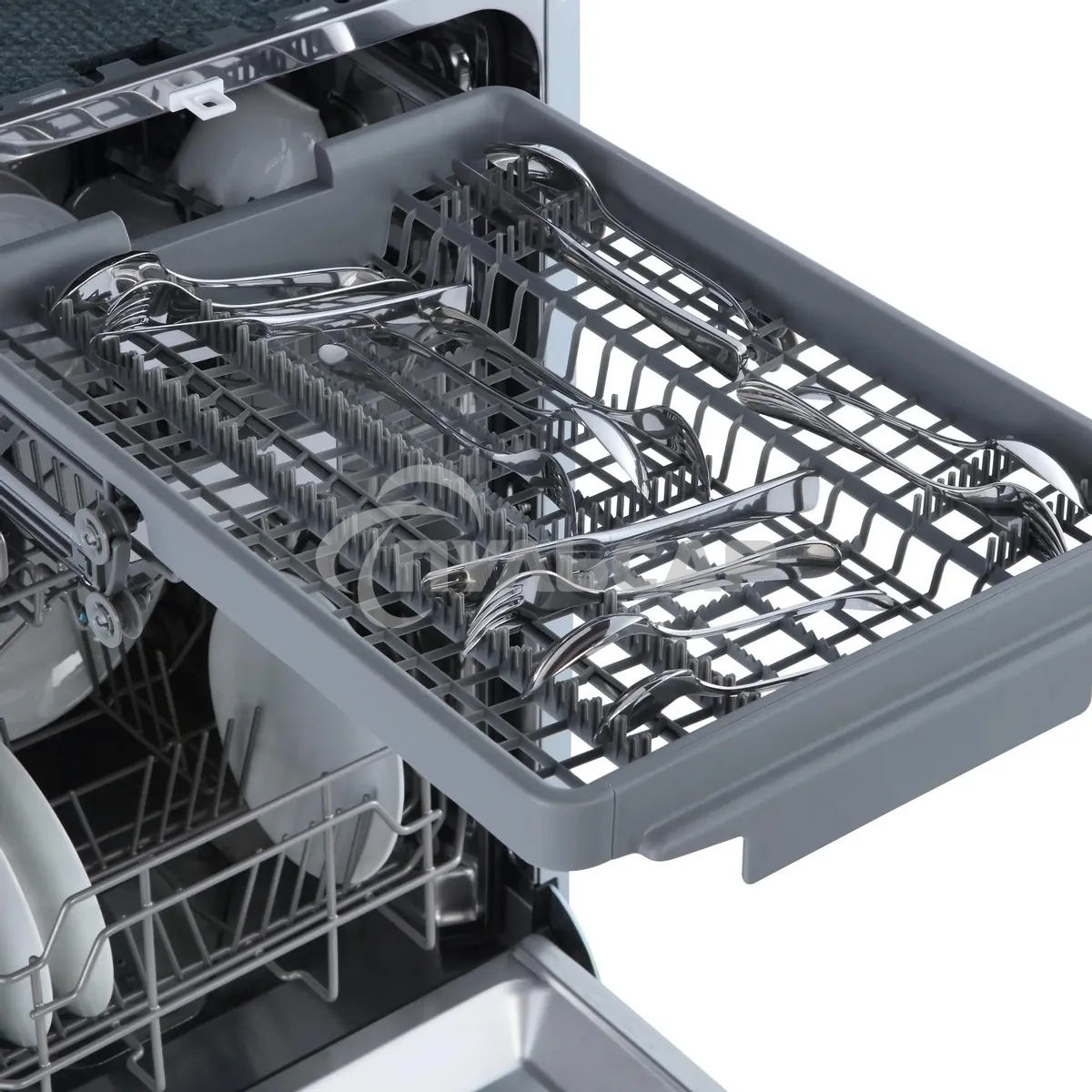 Встраиваемая посудомоечная машина Бирюса DWB-410/6, черный, 44.8 см, 10 компл., 47 дБ, класс A++